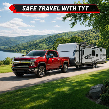 TYT 22K Heavy-Duty Adjustable Dual-Ball Hitch for 2.5″ Receiver - TYT4WD