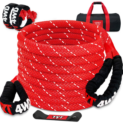 TYT 48.5K Kinetic Recovery Rope – Red