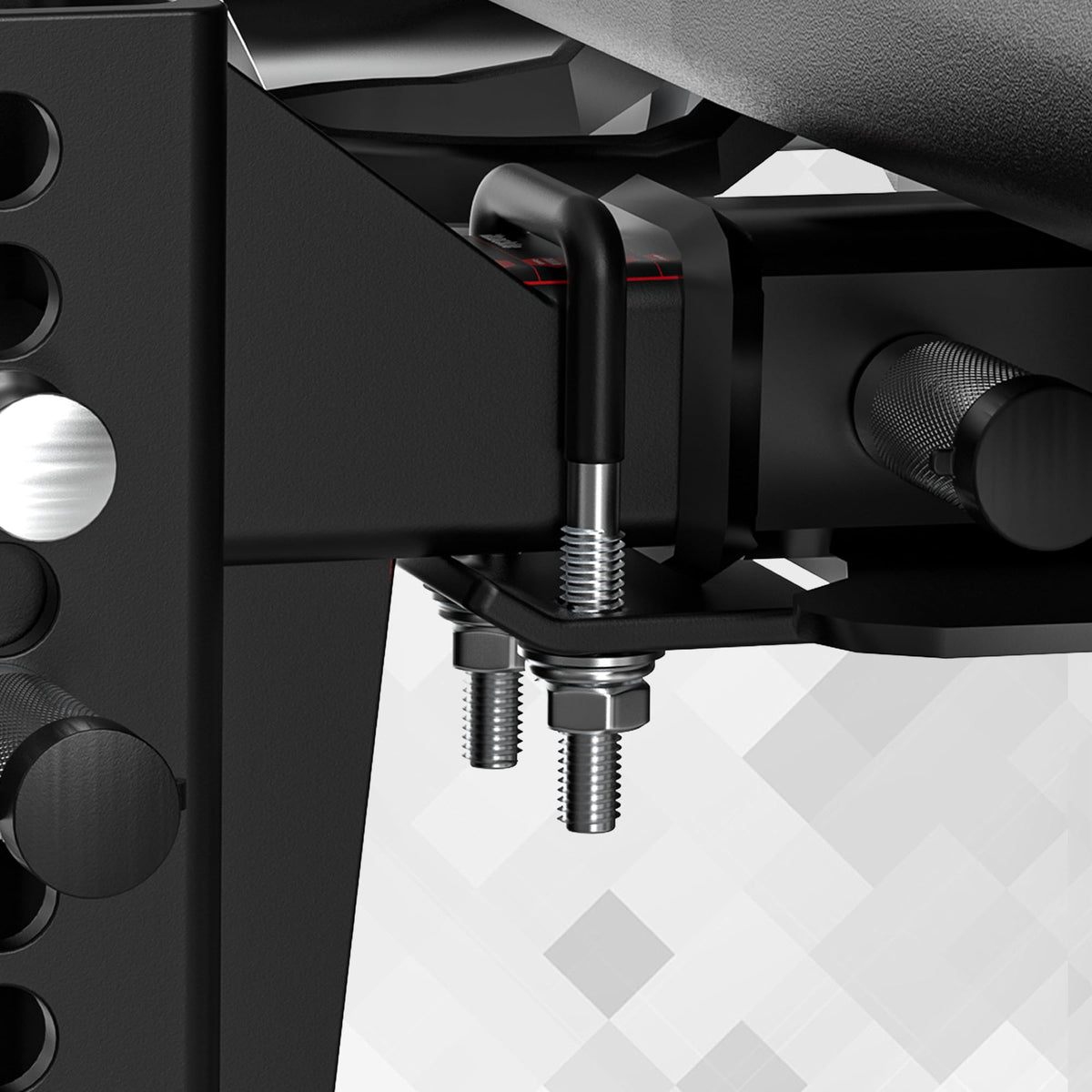 TYT Adjustable 5-in-1 Tri-Ball Hitch Ball Mount for 2-1/2 in Receiver